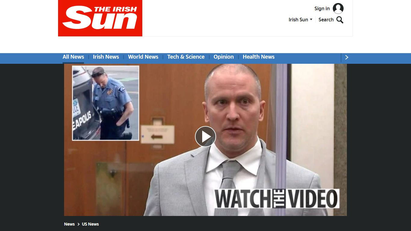 Does Derek Chauvin have a violent past? | The Irish Sun